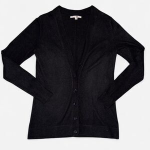 GAP Black Lightweight Wool Cardigan